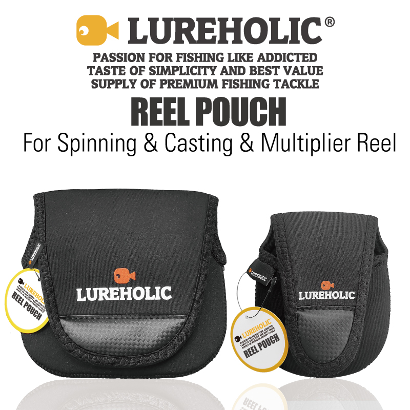 Fish Finder Case - LUREHOLIC Thick neoprene Reel Pouch Fishing
