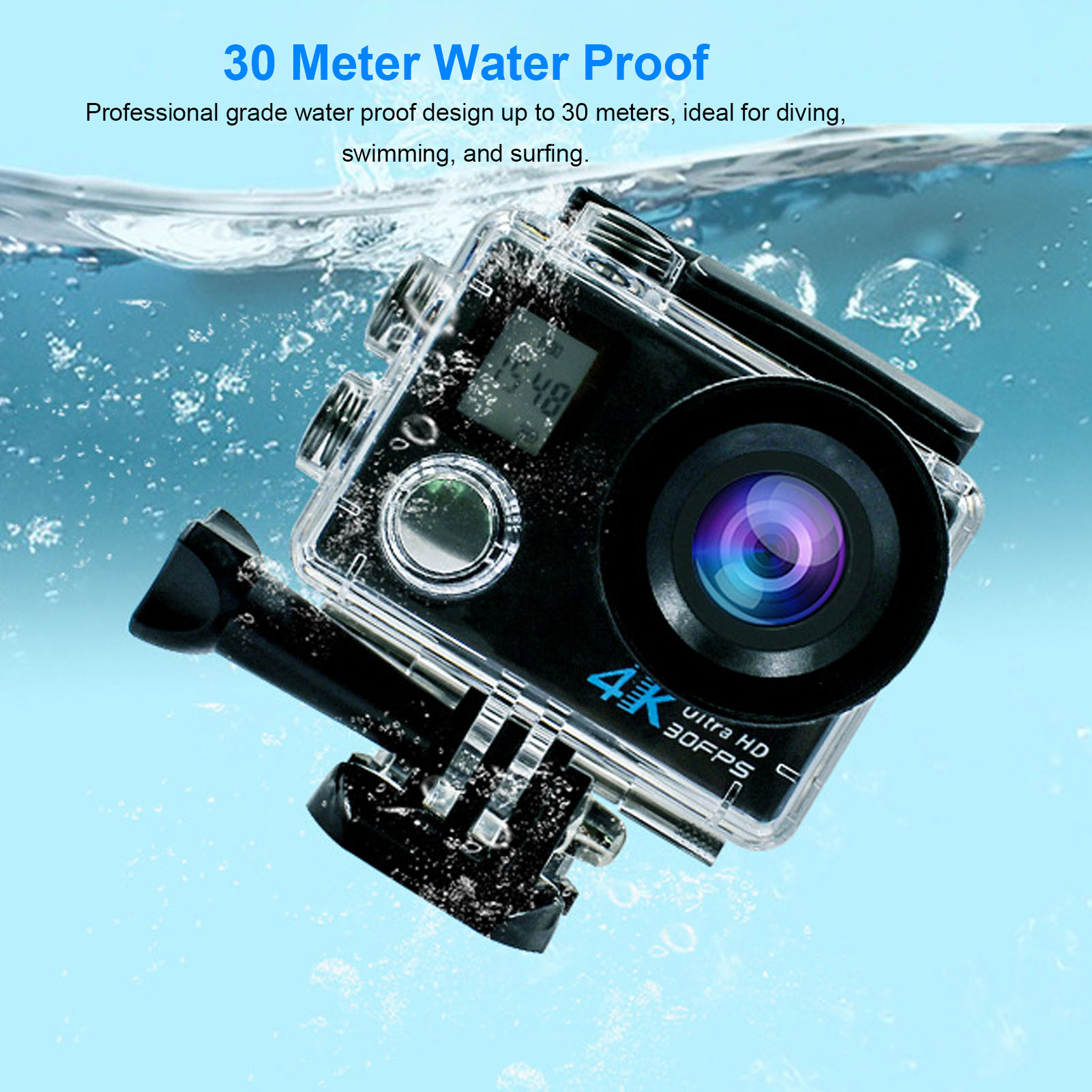 Underwater Camera - 4K Underwater Camera Camcorder Water Proof