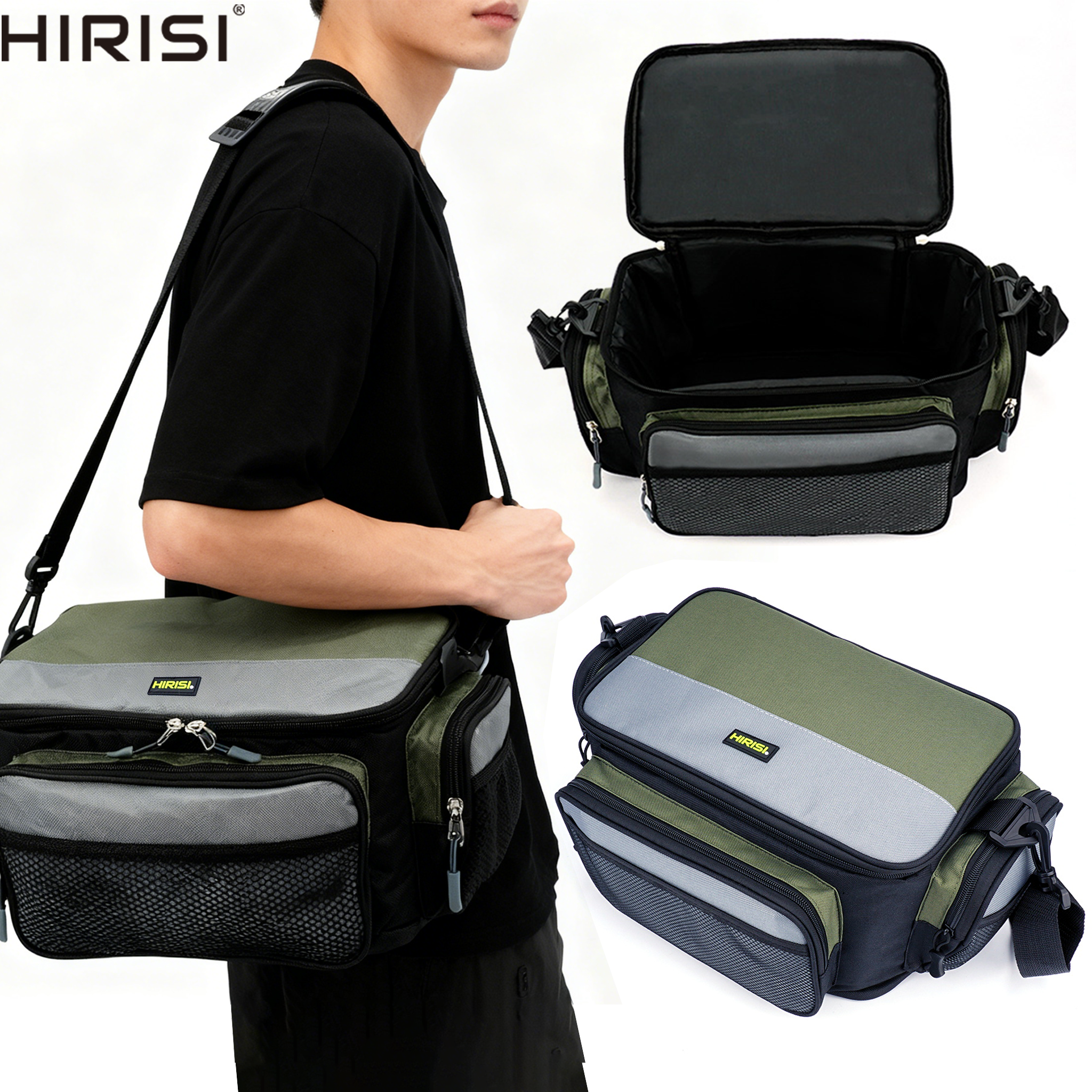Fish Finder Case - Hirisi W127 Large Capacity Oxford Fishing