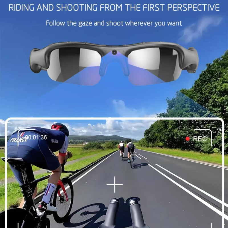 Fishing Camera - Outdoor Sport Camera Glasses 1080P WIFI