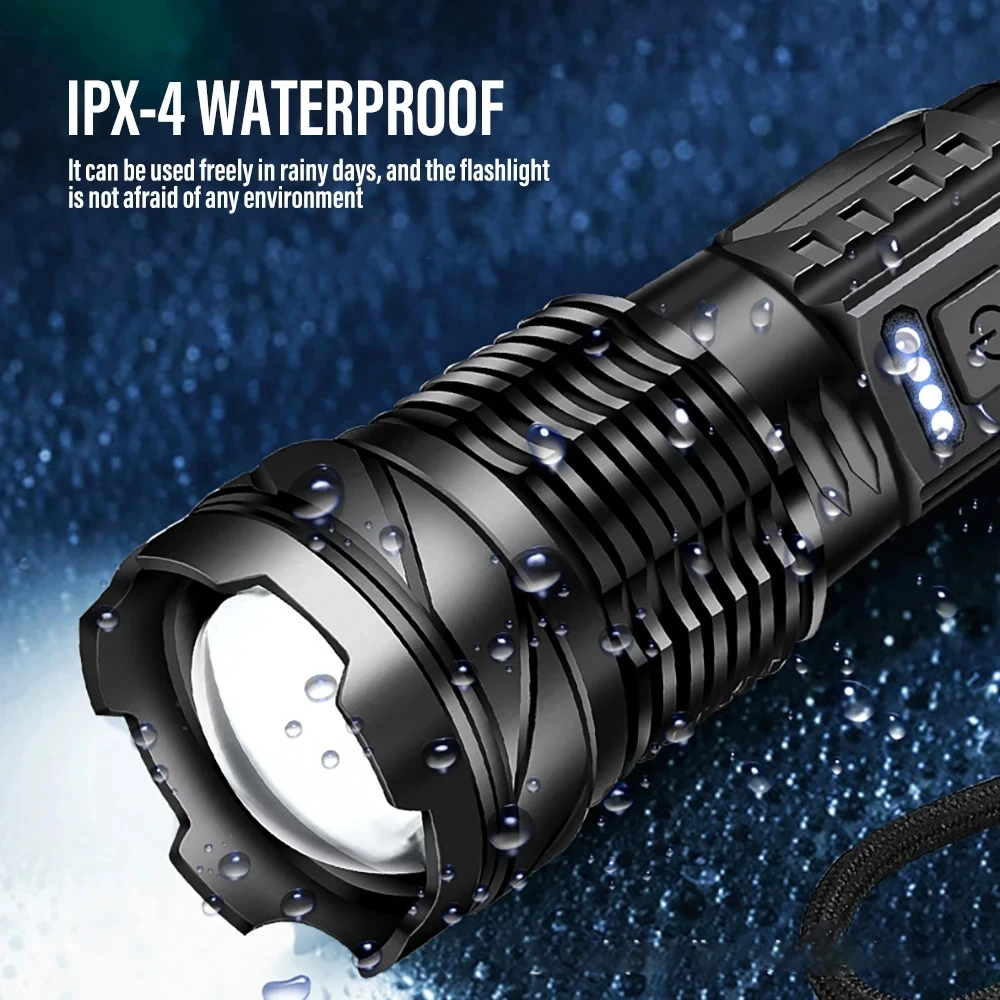 Powerful LED Flashlight Rechar – обзор и цена Fishing Light