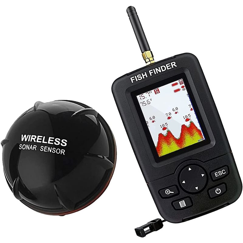 Wireless Sonar Fish Finder, Po – обзор и цена Fishing Depth Finder