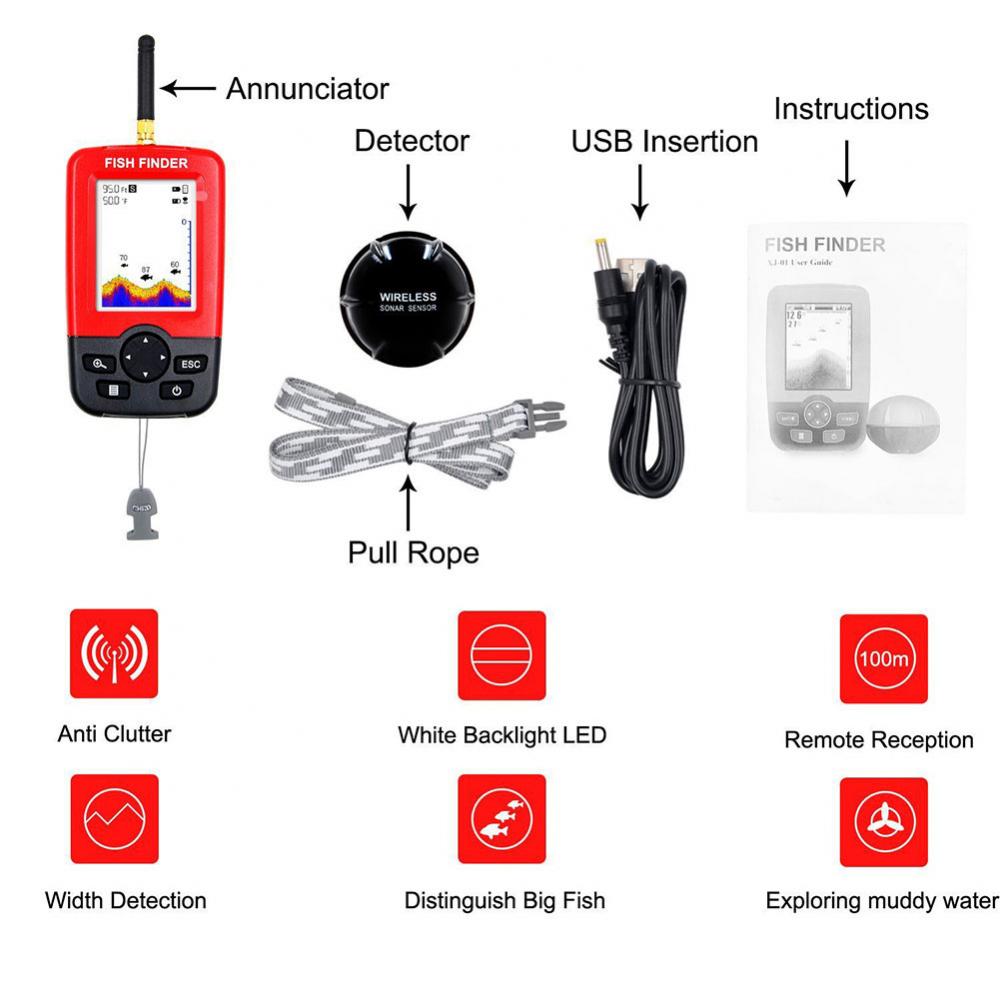 Lake Sea Fishing Smart Portabl – обзор и цена Fish Finder Portable