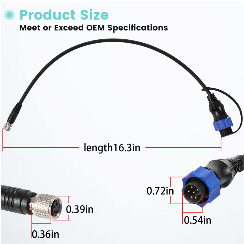 1852060, 29594, MKR-US2-10 Son – обзор и цена Fish Finder Transducer