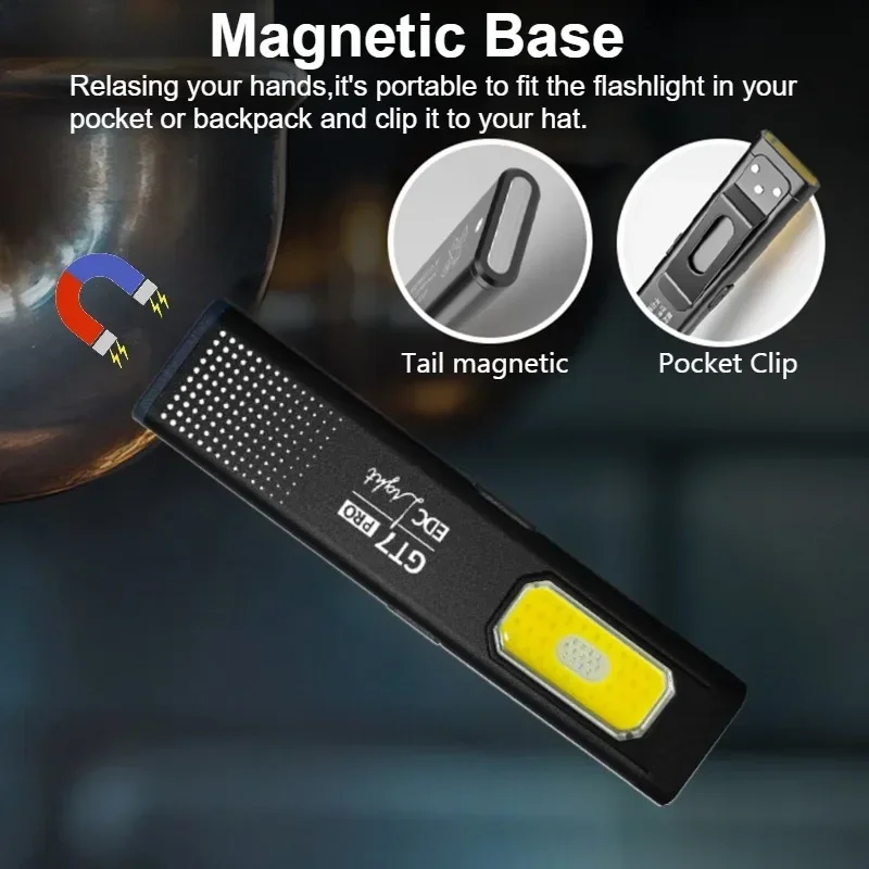 Mini LED Flashlight USB C Rech – обзор и цена Fishing Light