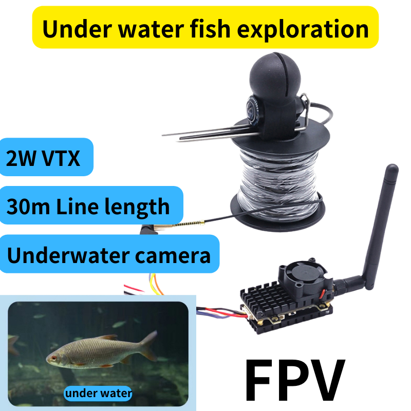 2W image transmission wireless – обзор и цена Underwater Camera
