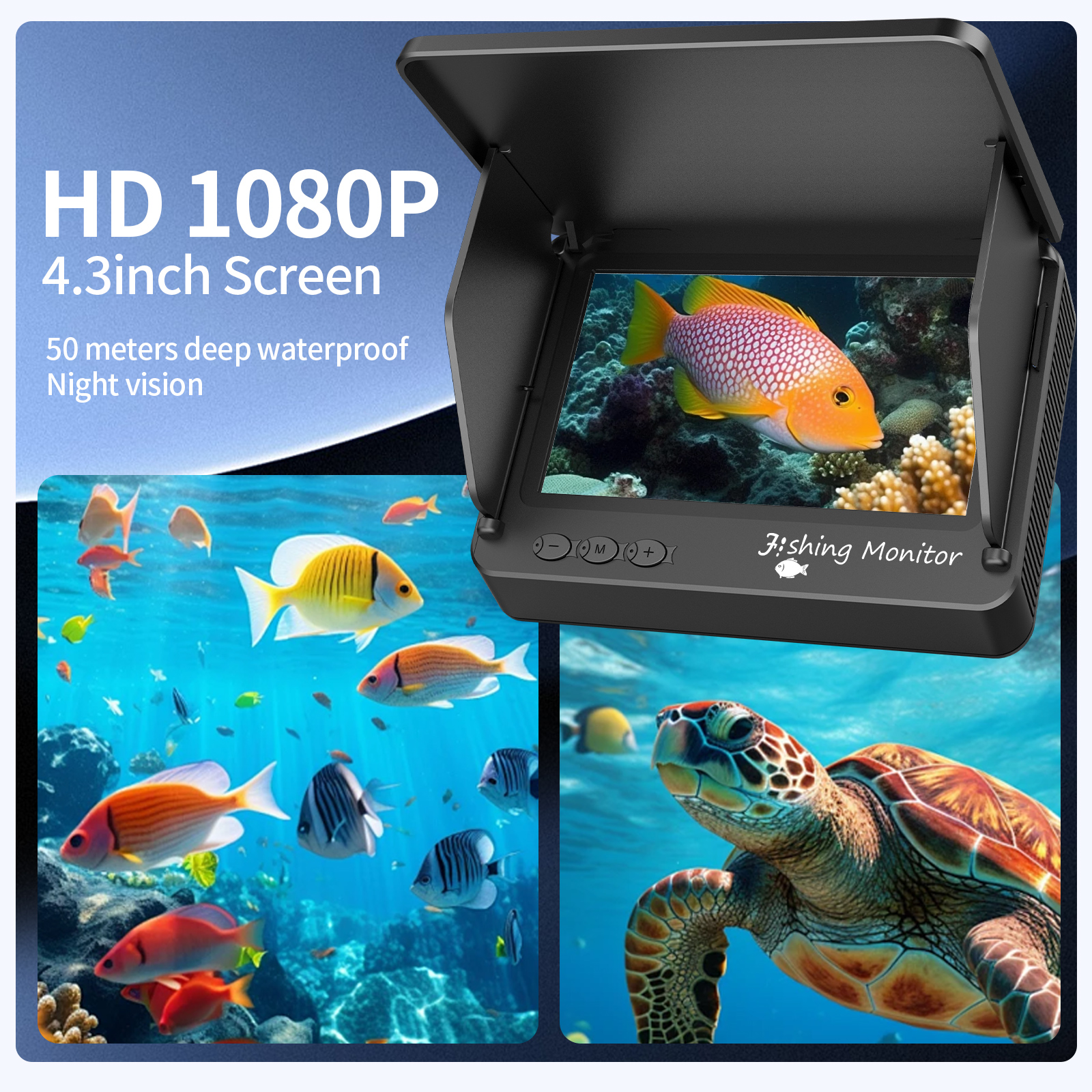 Underwater Fishing Camera 1080 – обзор и цена Fishing Depth Finder
