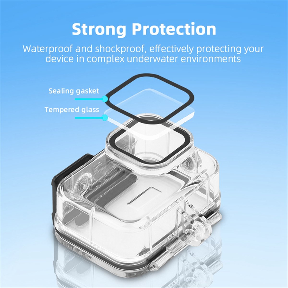 M05K 60M Waterproof Case for G – обзор и цена Underwater Camera