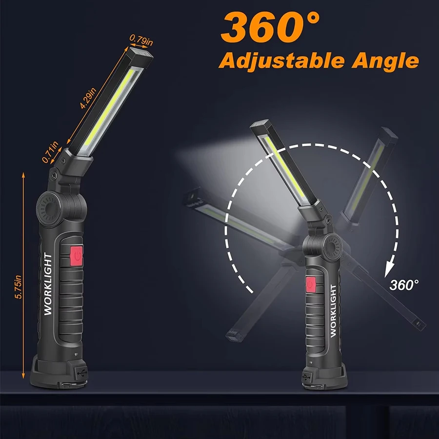 Rechargeable Magnetic Work Lig – обзор и цена Fishing Light