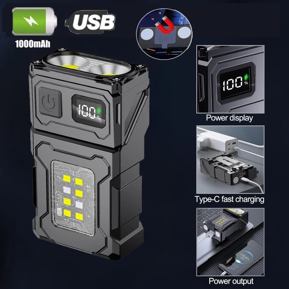 180° Rotatable LED Flashlight  – обзор и цена Fishing Light