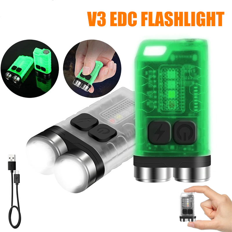V3 EDC Flashlight Mini Keychai – обзор и цена Fishing Light