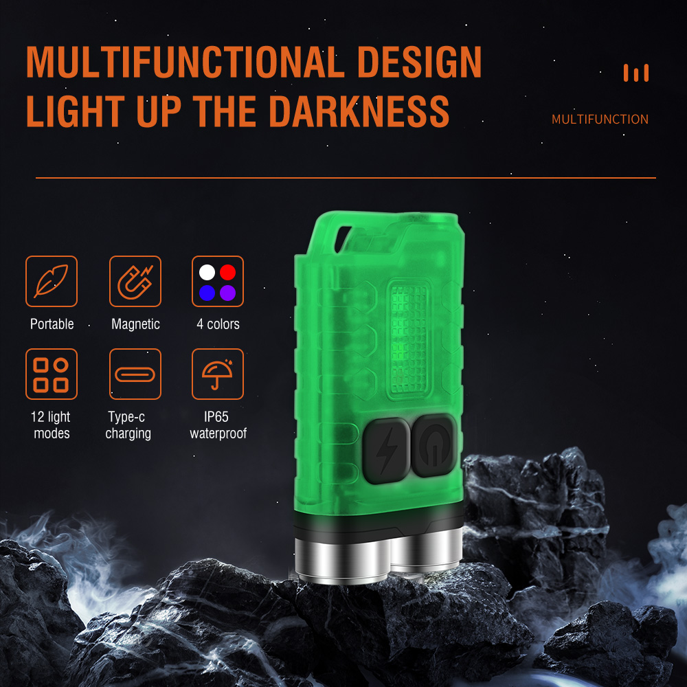 V3 EDC Flashlight Mini Keychai – обзор и цена Fishing Light