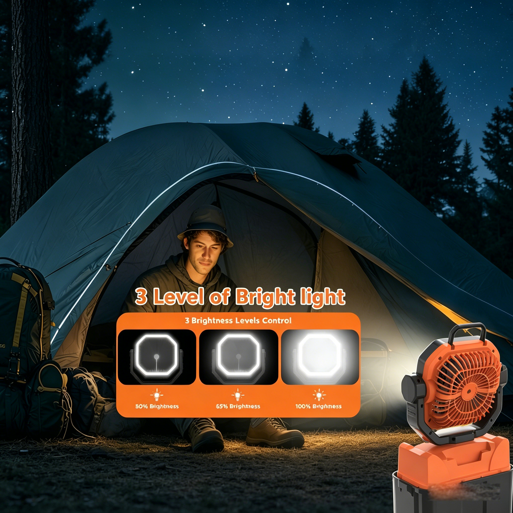 30000mAh Spray Camping Fan wit – обзор и цена Fish Finder Battery