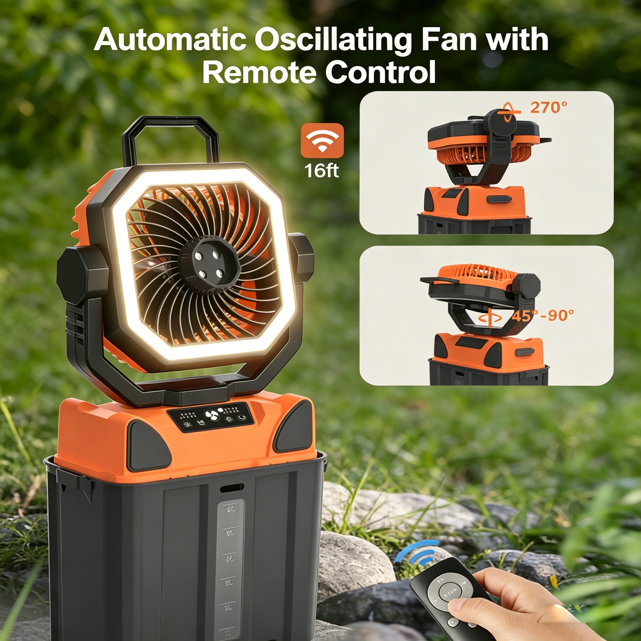 30000mAh Spray Camping Fan wit – обзор и цена Fish Finder Battery