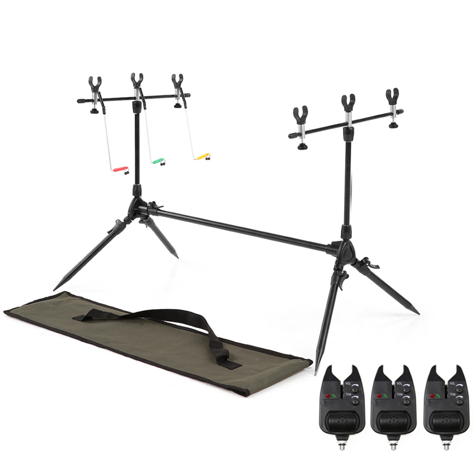 Lixada 3-in-1 Fishing Rod Pod  – обзор и цена Bite Indicator