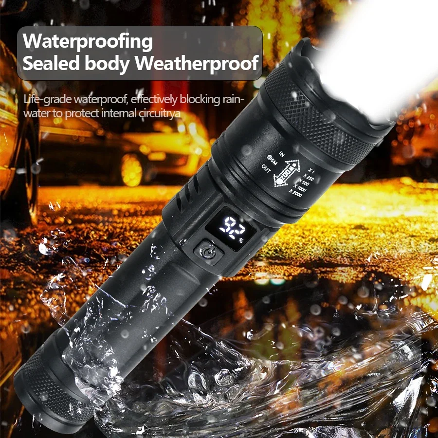 9900LM Powerful LED Flashlight – обзор и цена Fish Finder Battery