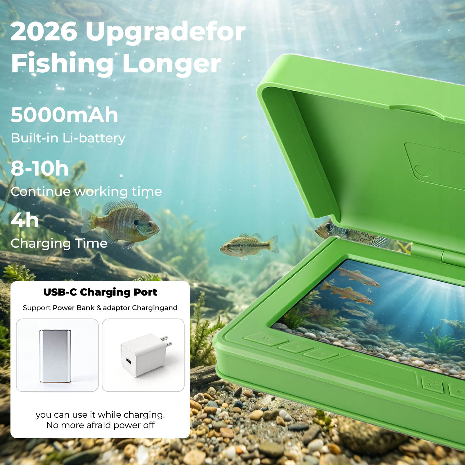 Portable Underwater Visual Fis – обзор и цена Fish Finder Portable