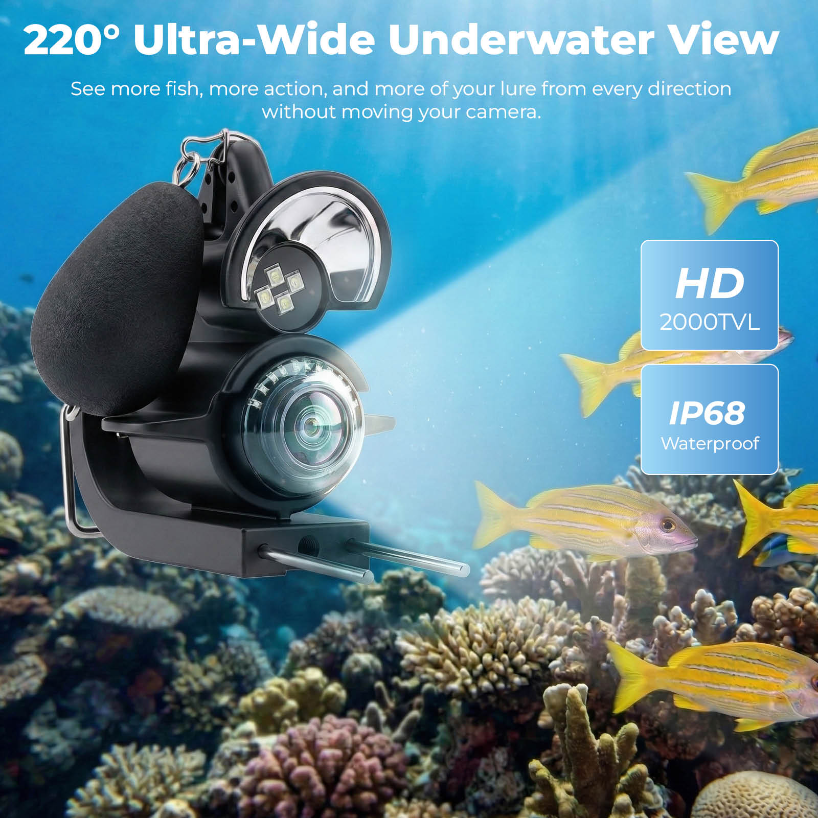 Portable Underwater Visual Fis – обзор и цена Fish Finder Portable