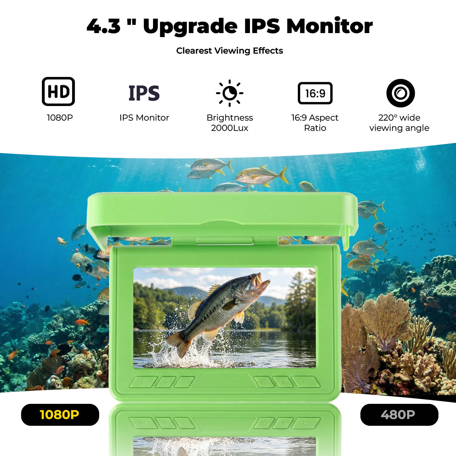 Portable Underwater Visual Fis – обзор и цена Fish Finder Portable