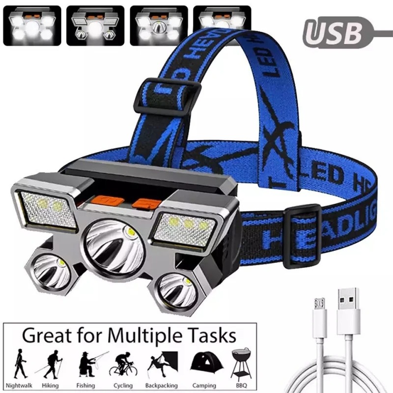 USB Rechargeable Headlamp Port – обзор и цена Fish Finder Battery