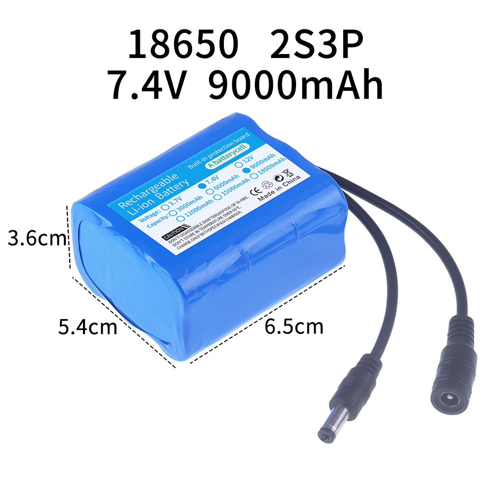 7.4V battery 3000mah/6000mah/9 – обзор и цена Fish Finder Charger