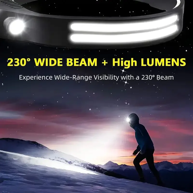 LED Sensor Headlamp Built-in B – обзор и цена Fish Finder Battery