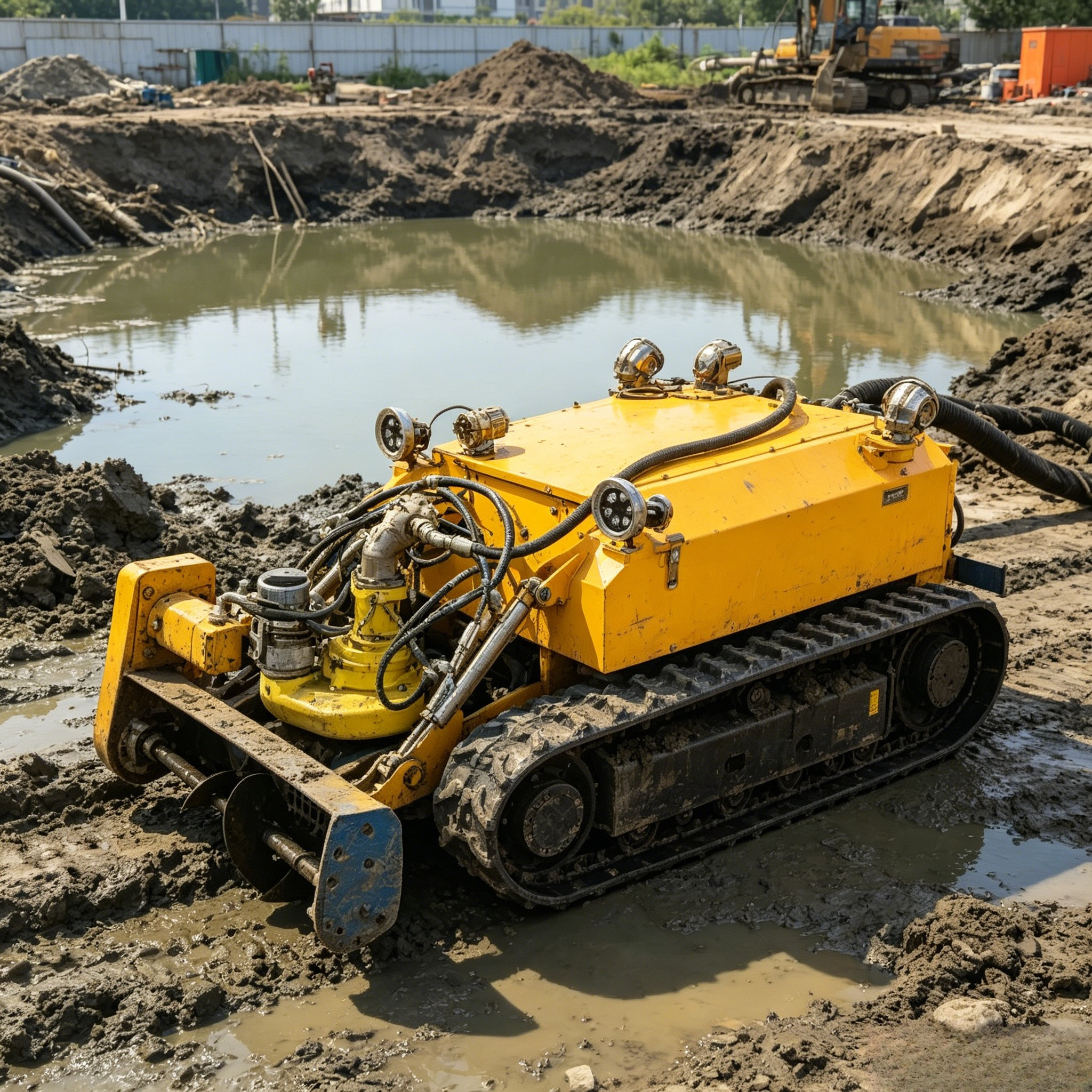 Underwater Dredging Robot Rive – обзор и цена Underwater Camera