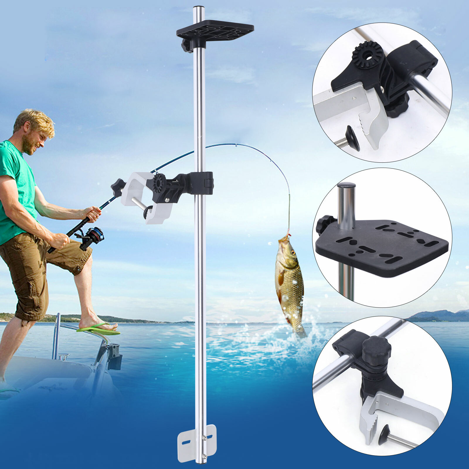 Portable 360° Adjustable Trans – обзор и цена Fish Finder Transducer