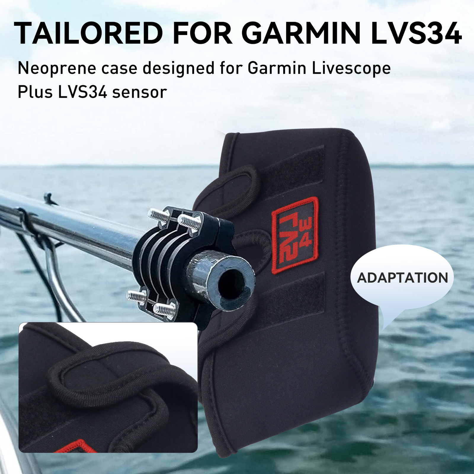 LVS34 Marine Garmin Transducer – обзор и цена Fish Finder Case