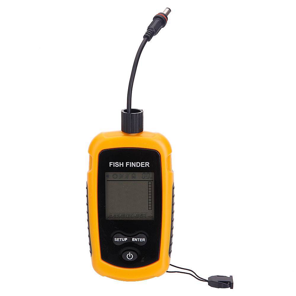 Alarm 100M Portable Sonar Fish – обзор и цена Fish Finder Transducer