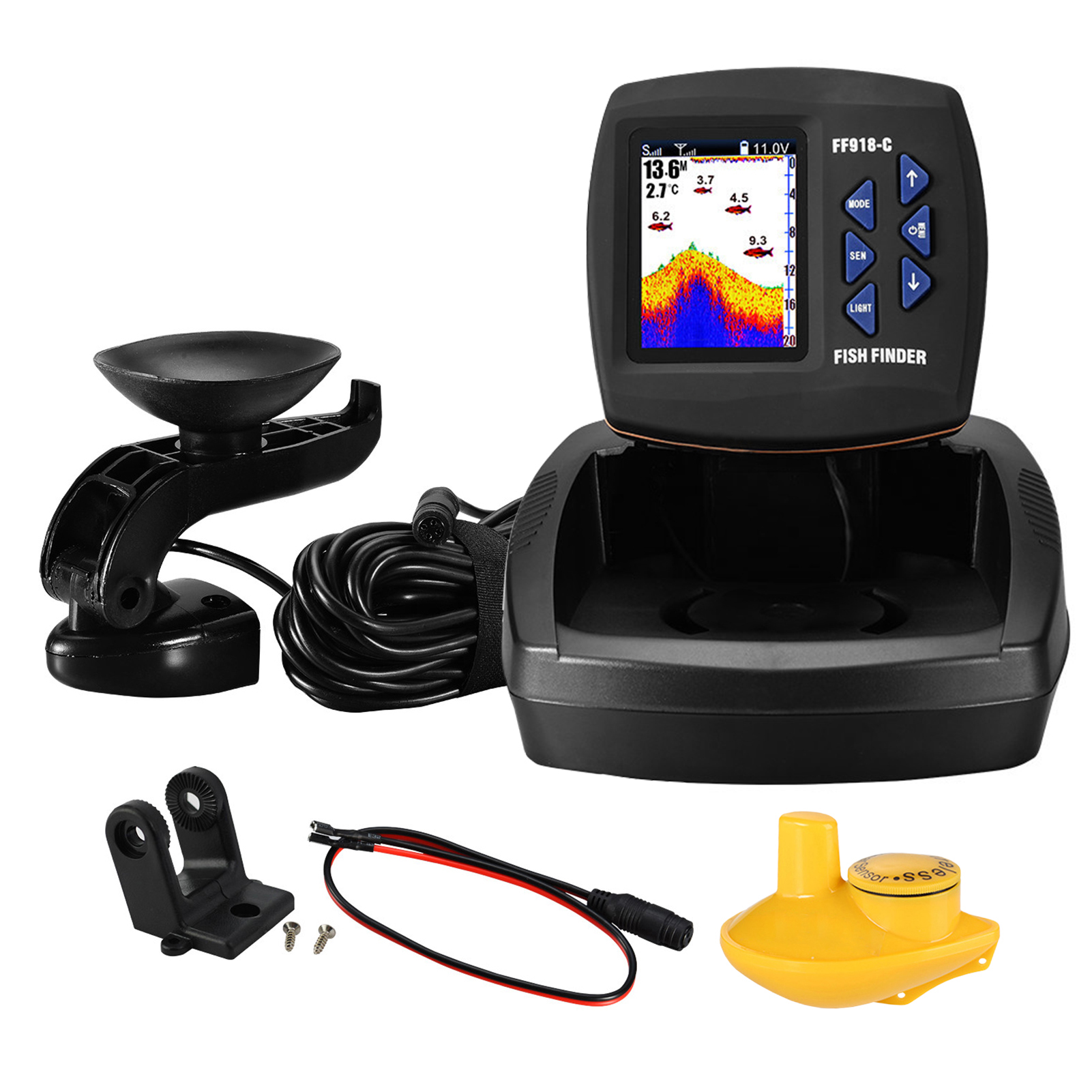 Fish Finder Wireless Sonar Sen – обзор и цена Fish Finder Transducer