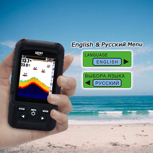 FF718LiC 2-in-1 LUCKY Fishfind – обзор и цена Fish Finder Cable