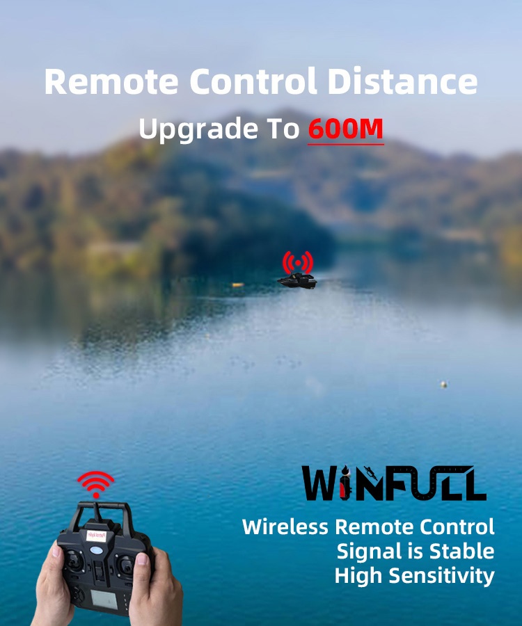 WINFULL Wireless Remote Contro – обзор и цена Fish Finder Gps