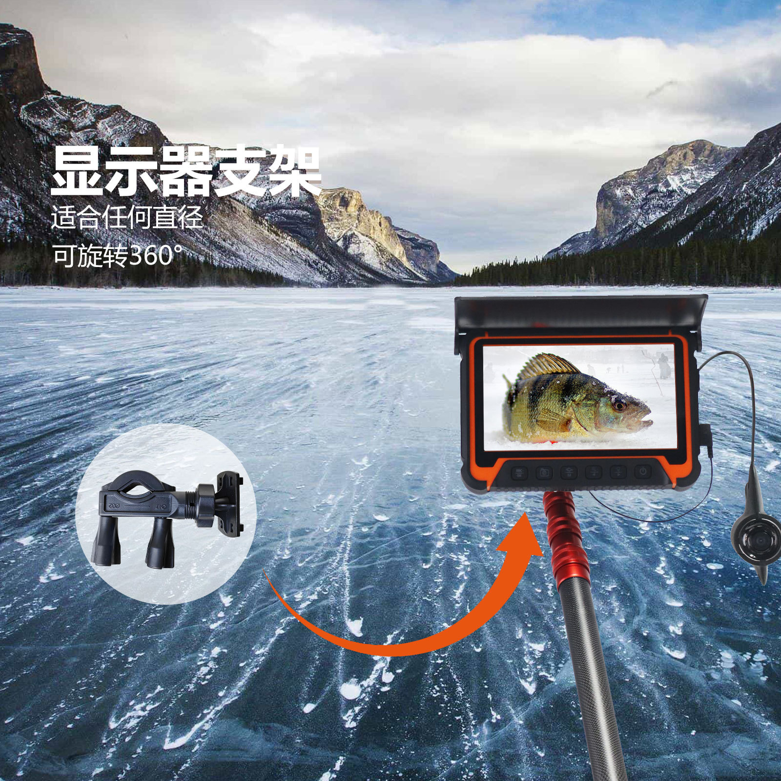 5Inch IPS Screen Underwater 15 – обзор и цена Fishing Camera