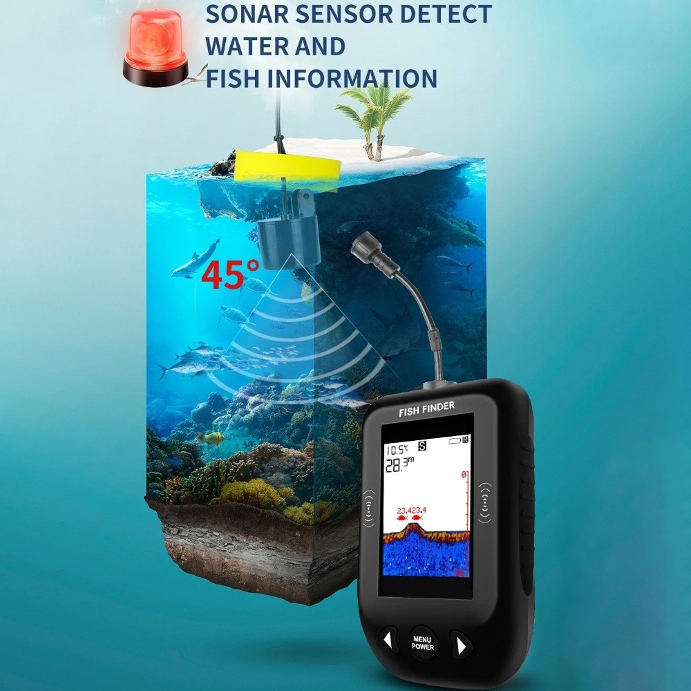 45 Degrees XF03 Fish Finders 1 – обзор и цена Fish Finder Portable
