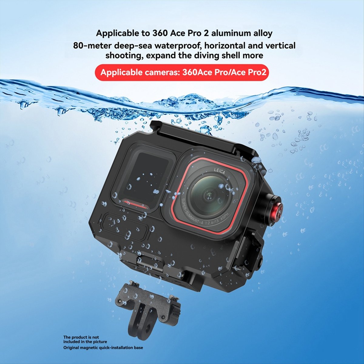 M05K 263FT/80M Waterproof Case – обзор и цена Underwater Camera
