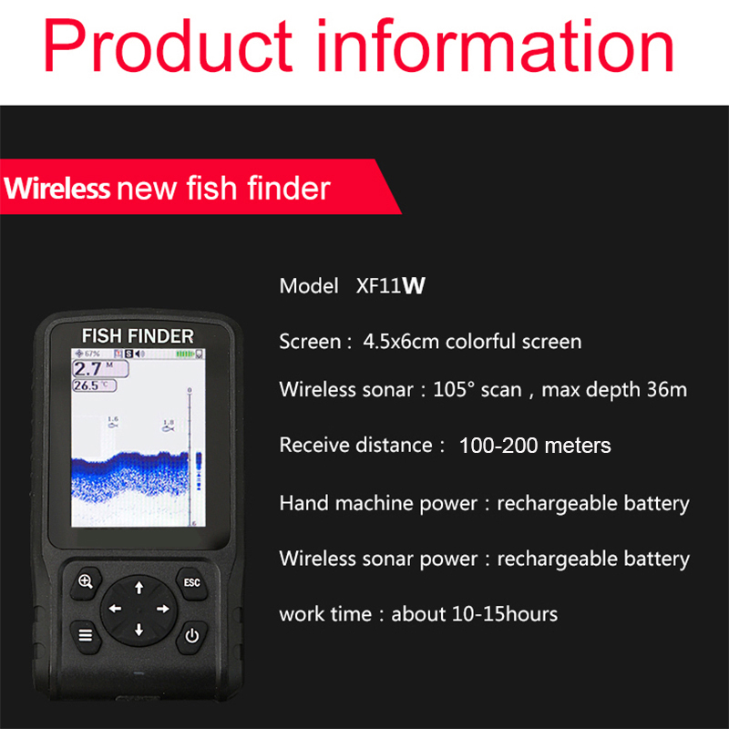 Portable Sonar Sensor Transduc – обзор и цена Fish Finder Transducer
