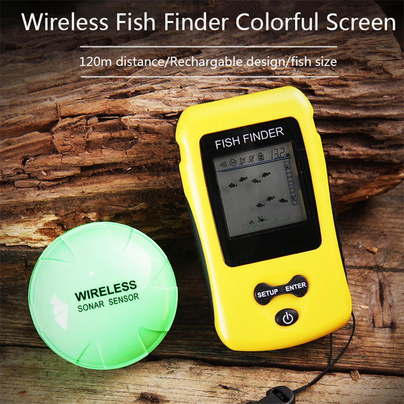 Brand New KDR Colorful Wireles – обзор и цена Fish Finder Transducer