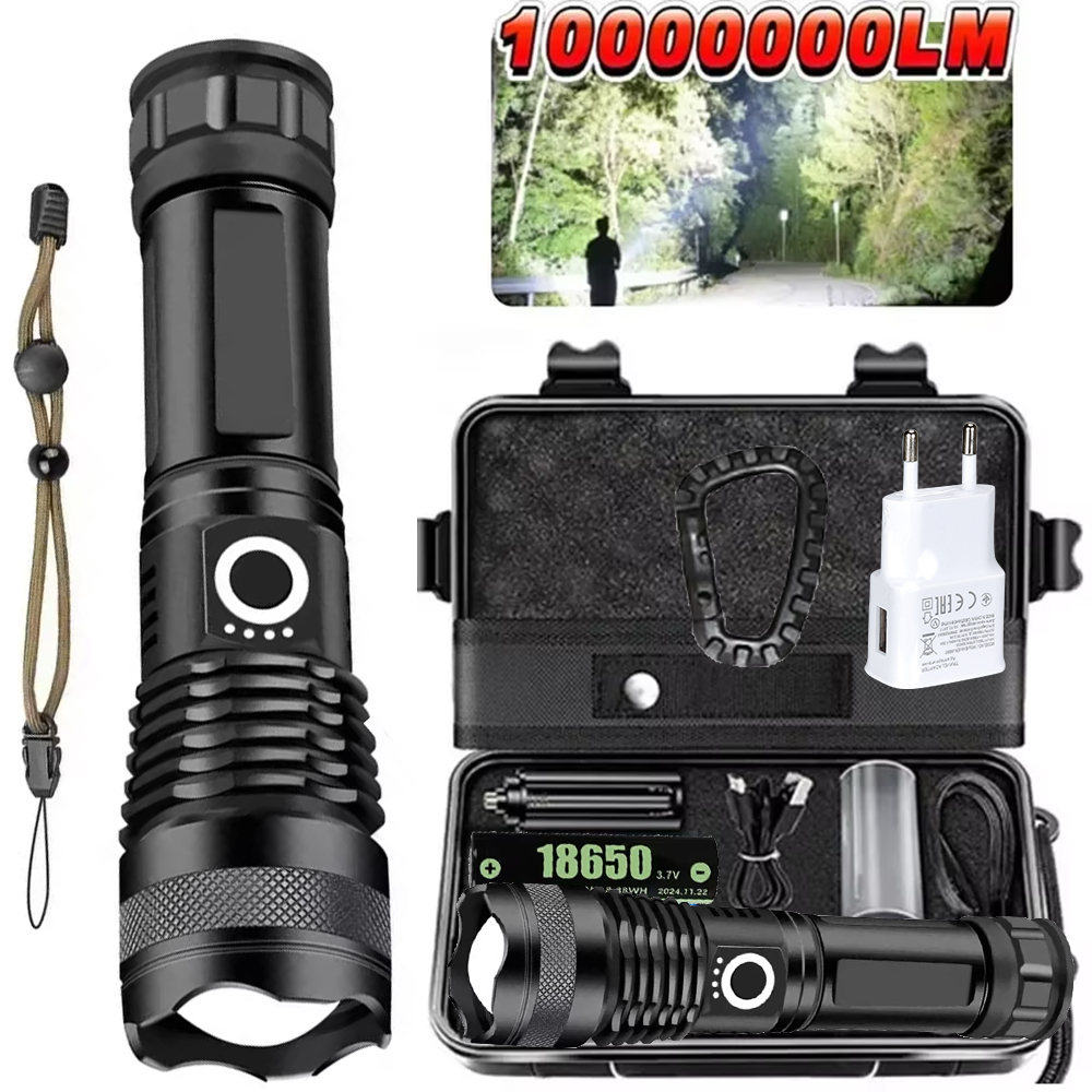 High Power LED Flashlight Rech – обзор и цена Fishing Light