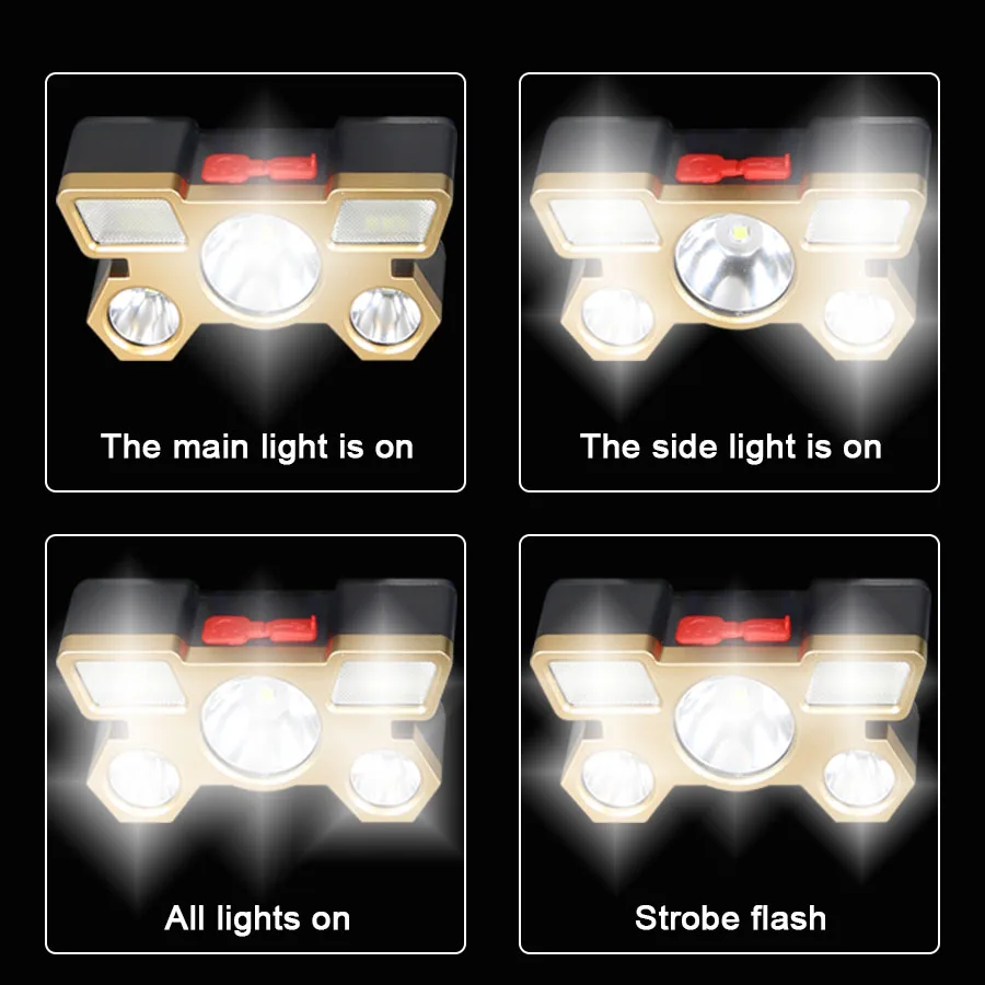 Rechargeable LED Headlamp 5 LE – обзор и цена Fishing Light