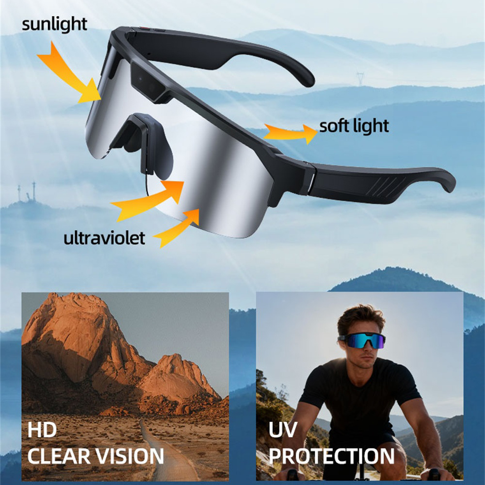 AI Smart Cycling Glasses Men W – обзор и цена Fishing Camera