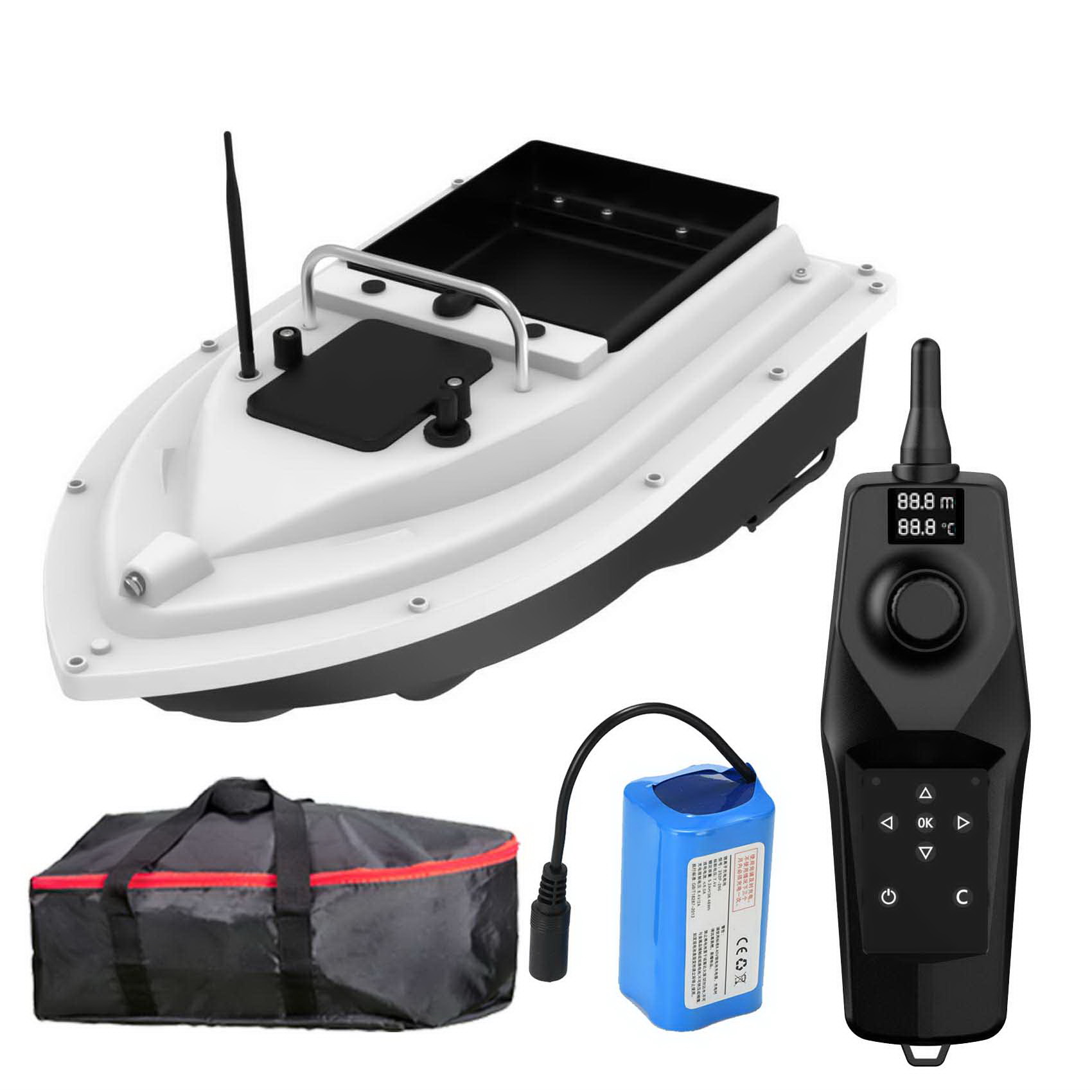 D36 RC Fishing Bait Boat with  – обзор и цена Fishing Depth Finder